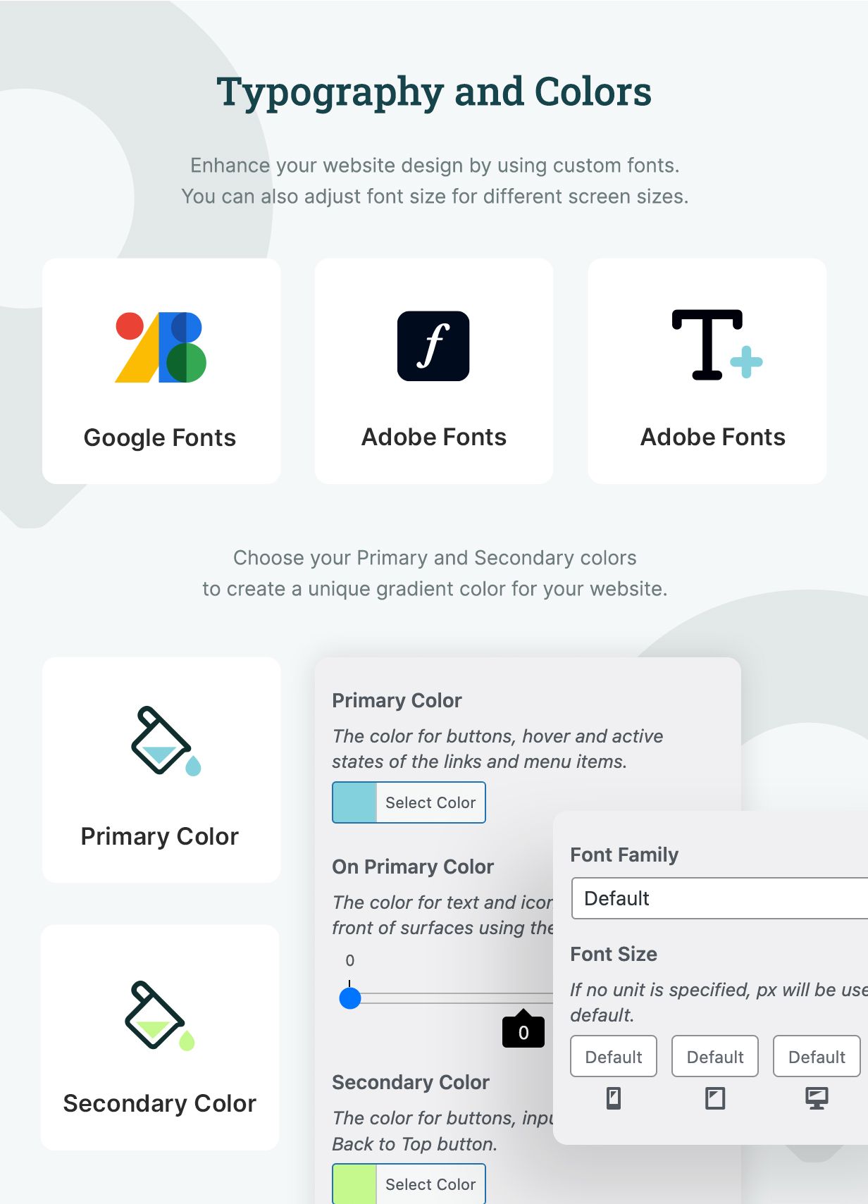 Tripp - Typography and Colors