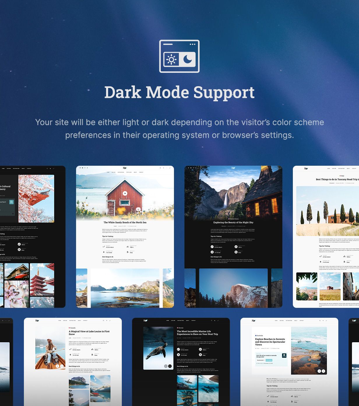 Tripp - Dark Mode Support