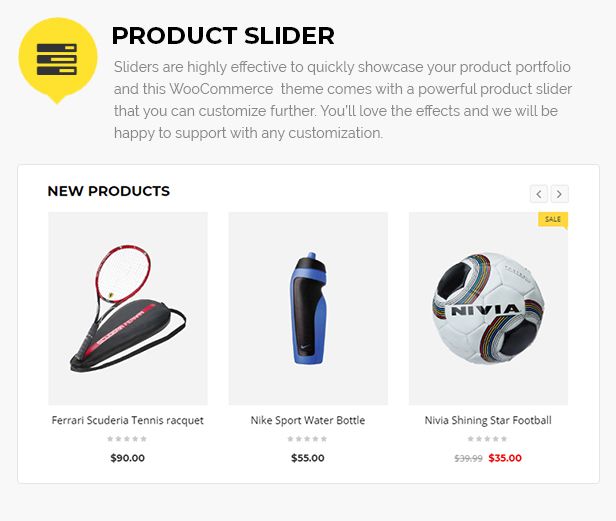 sports store template