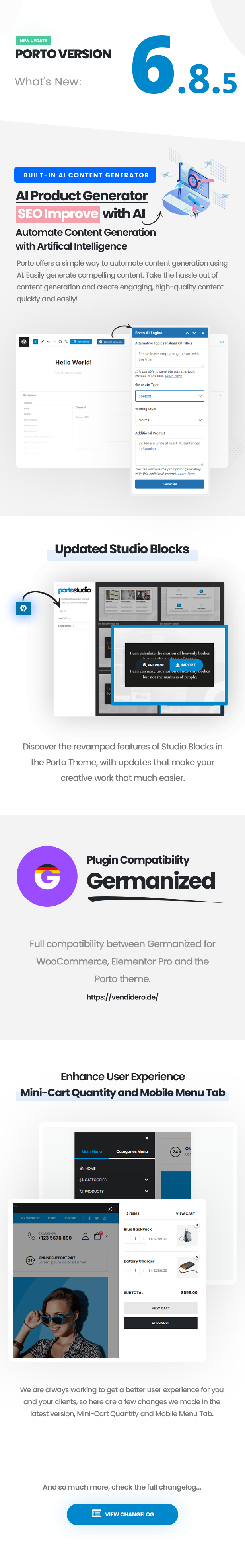 Personal Portfolio 1, Porto Patches, User Friendly, Upcoming