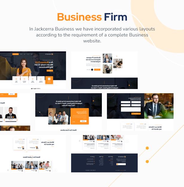 Jackcerra - Business Consulting WordPress Theme - 3