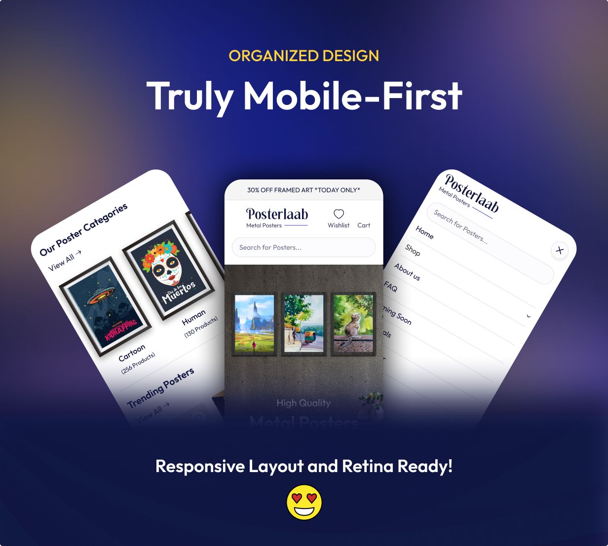 Posterlaab Mobile First