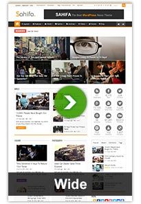 Sahifa Magazine News Newspaper WordPress Theme