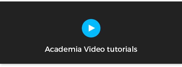 Academia video tutorial