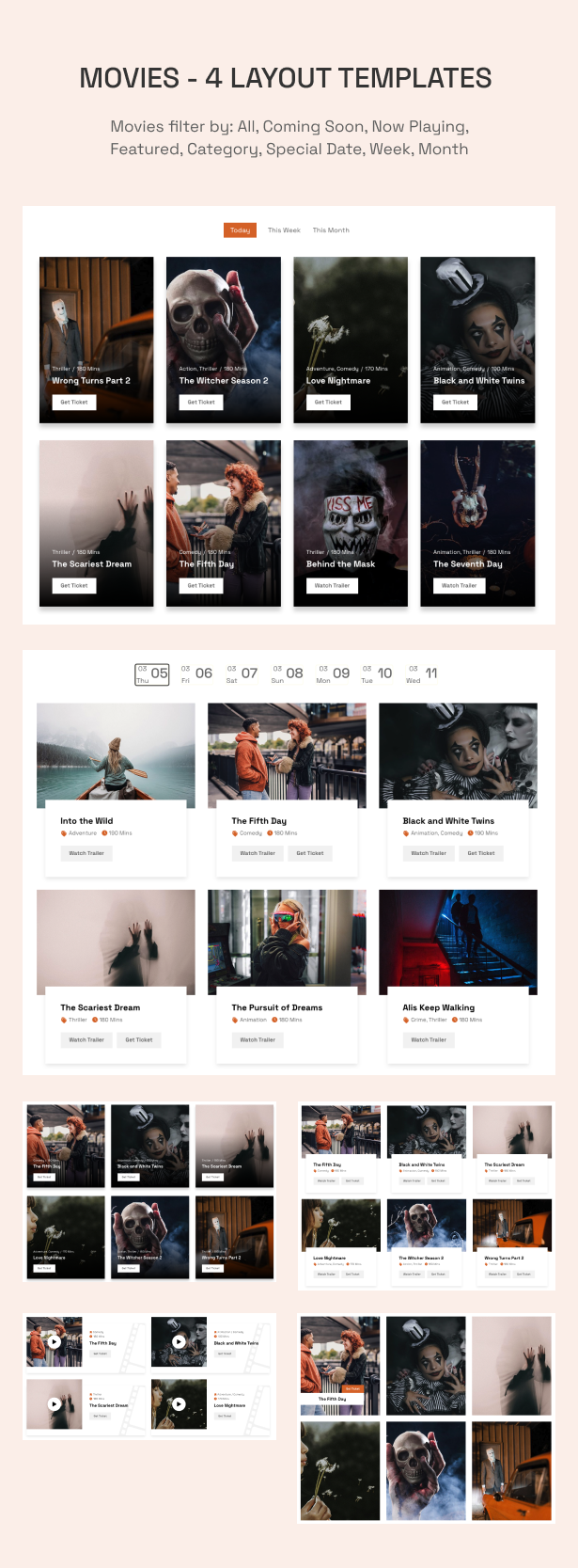 Movies - Booking Tickets WordPress Theme