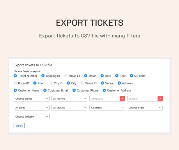 Movies - Booking Tickets WordPress Theme