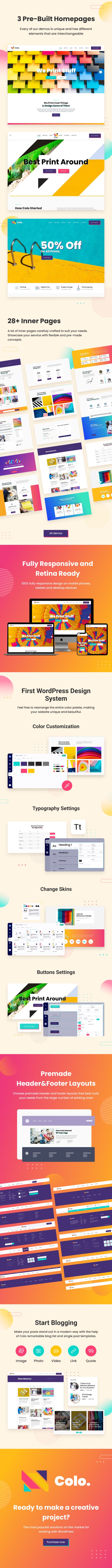 Colo - Printing Services WordPress Theme - 3