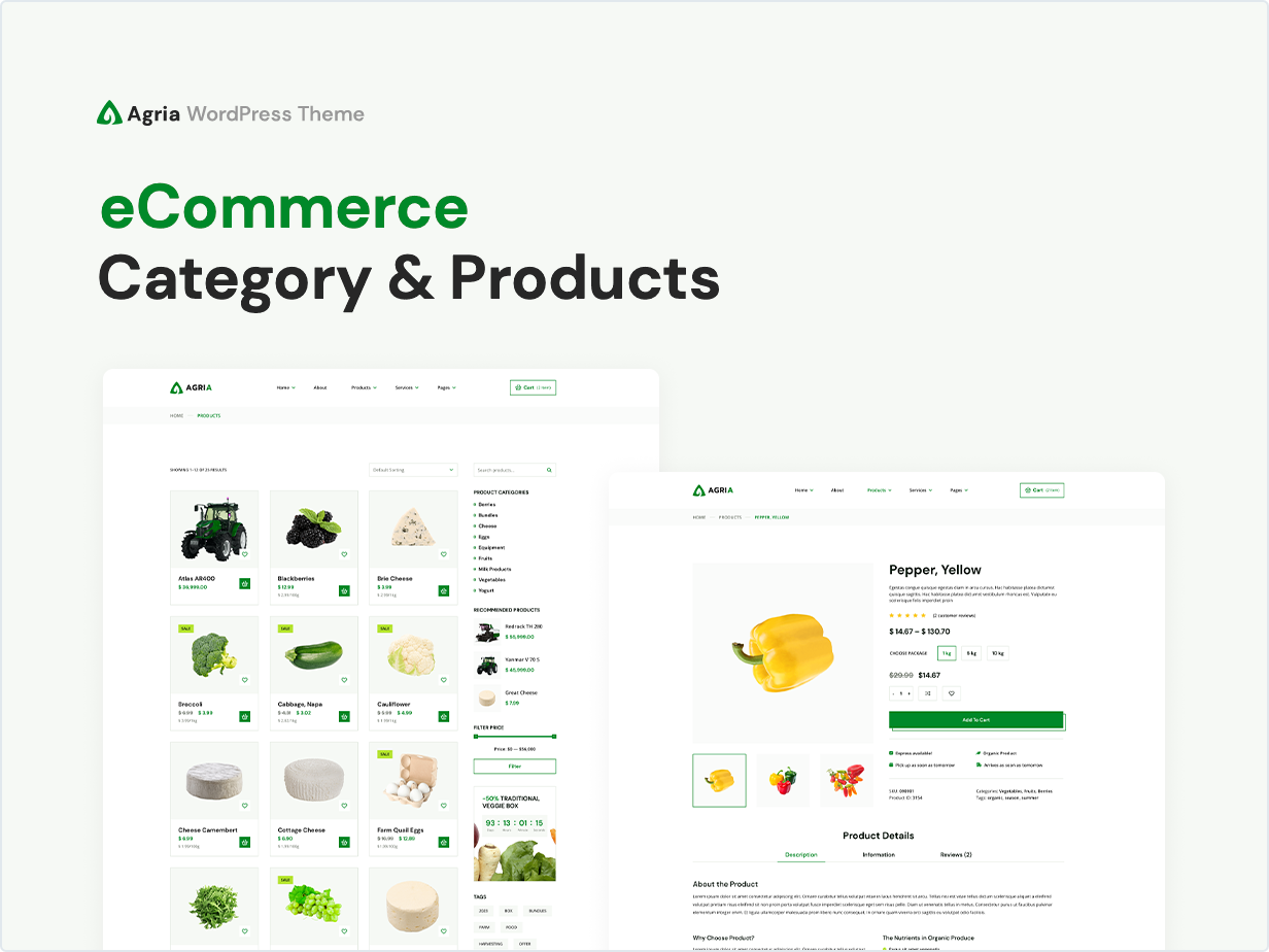 Agria - Agriculture & Farming WordPress Theme - 6