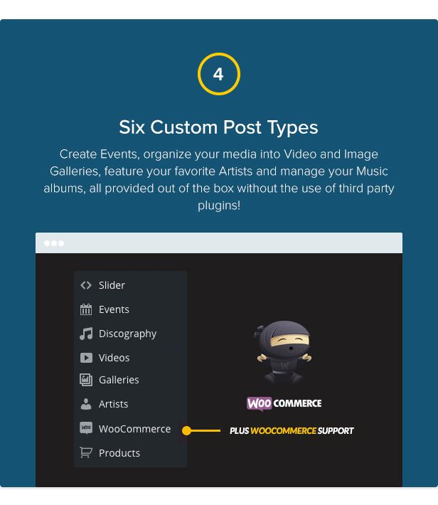 Acoustic - Premium Music WordPress Theme - 5