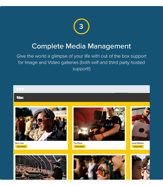 Acoustic - Premium Music WordPress Theme - 4