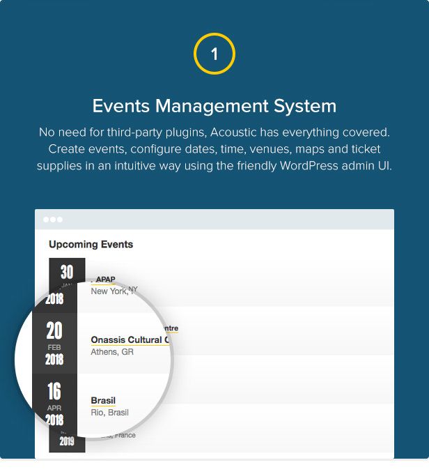 Acoustic - Premium Music WordPress Theme - 2