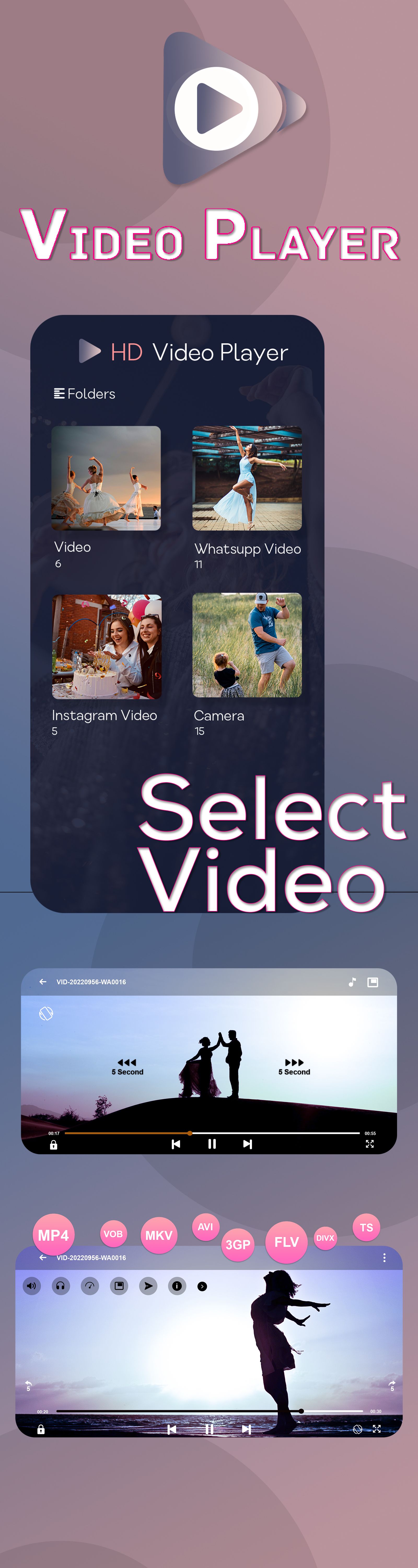 Video Player Androi - Video Player All Format - All in - code.market