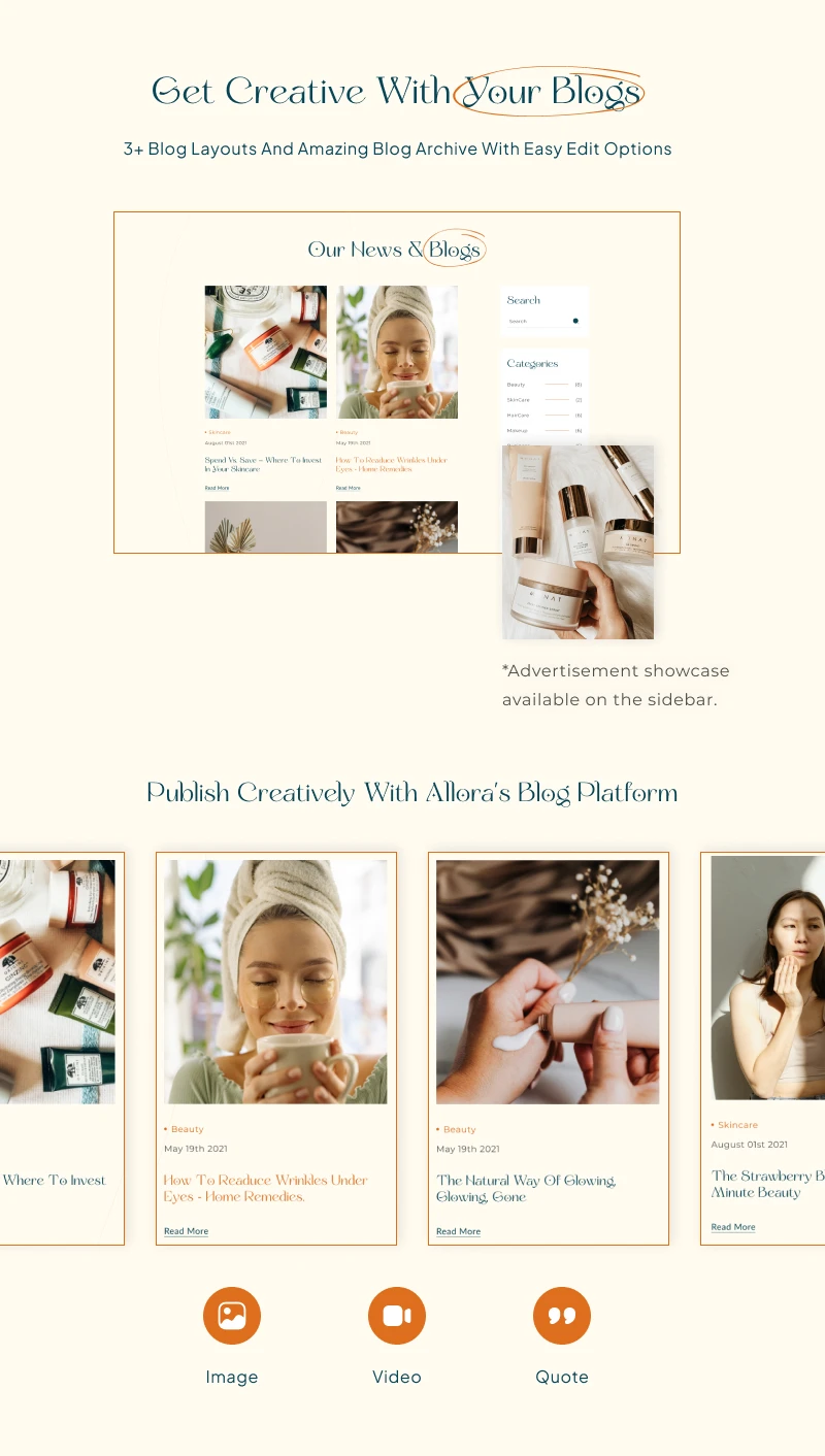 Allora - Beauty Spa & Cosmetic WordPress Theme - 21