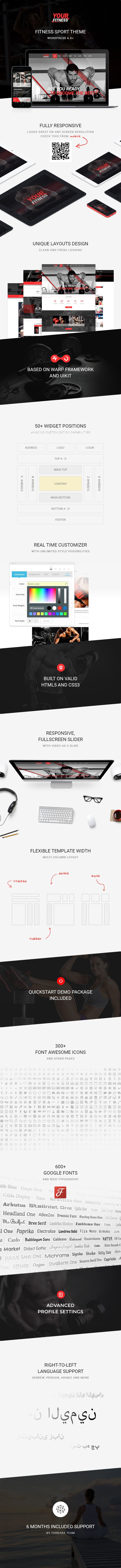 YourFitness — Sport Blog | Classes | Fitness Club | Gym | Crossfit & Bodybuilding WordPress Theme - 3