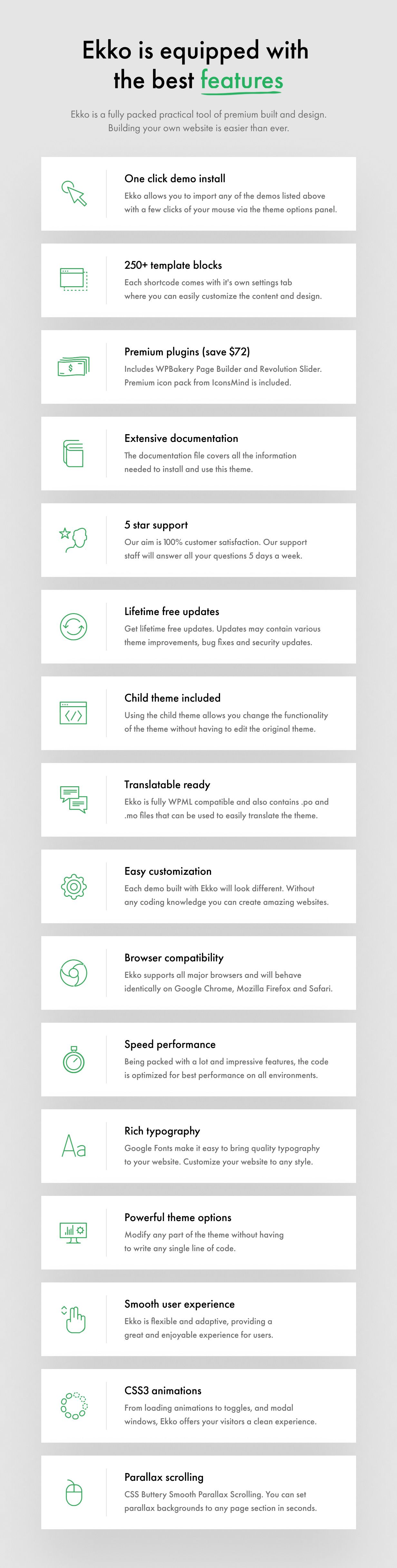 Ekko - Multi-Purpose WordPress Theme with Page Builder - 16