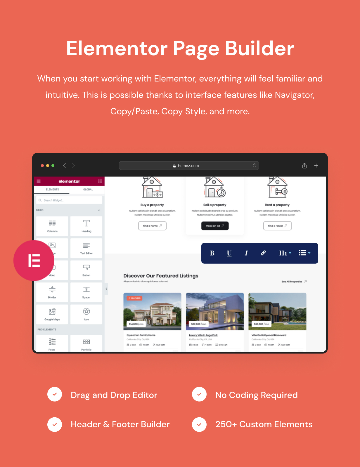 Homez – Real Estate WordPress Theme - 9