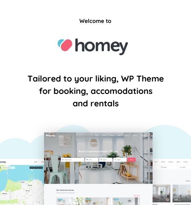 Homey - Booking and Rentals WordPress Theme - 4