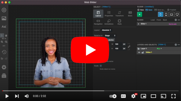 Web Slider - Web Animation Platform - Windows - 1