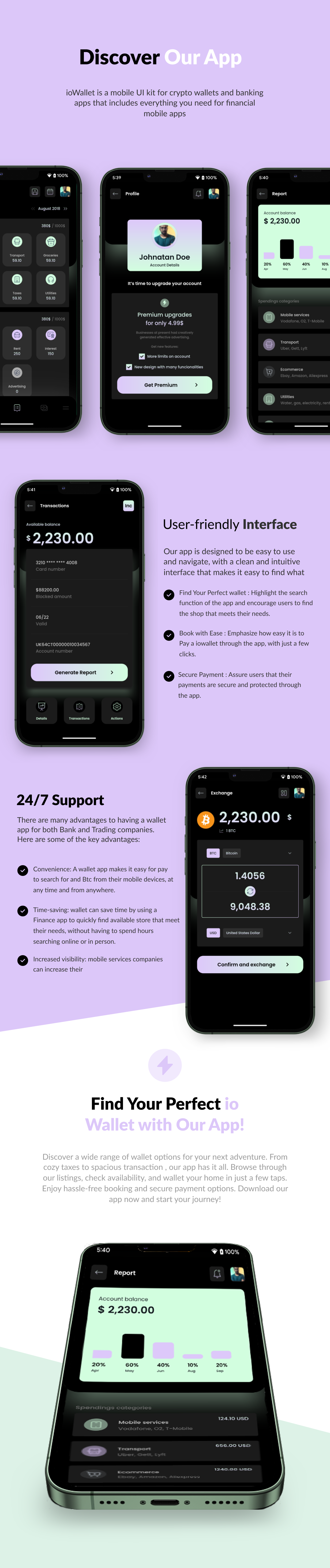 ioWallet Flutter App Template | Flutter 2.0 - 6