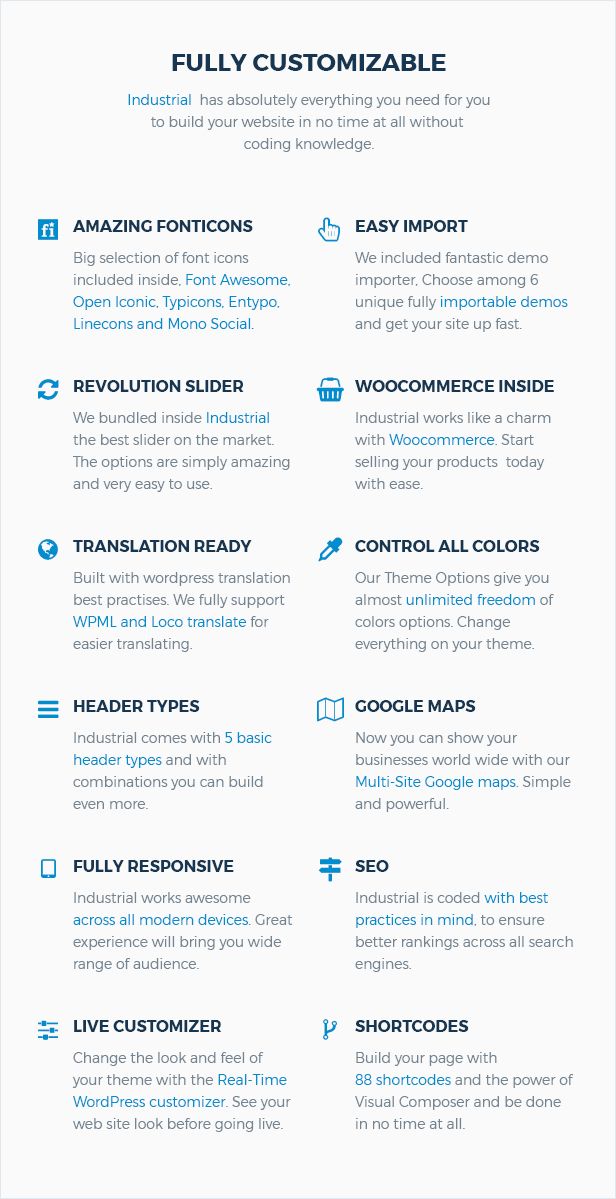 Industrial - Factory Business WordPress Theme - 8