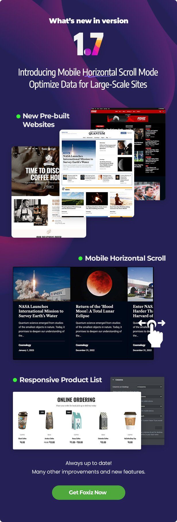 foxiz wordpress news theme version 1.7