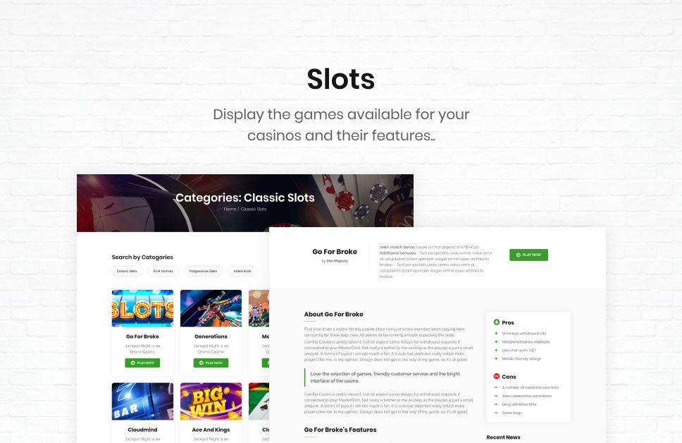 Coinflip - Casino Affiliate & Gambling WordPress Theme - 7