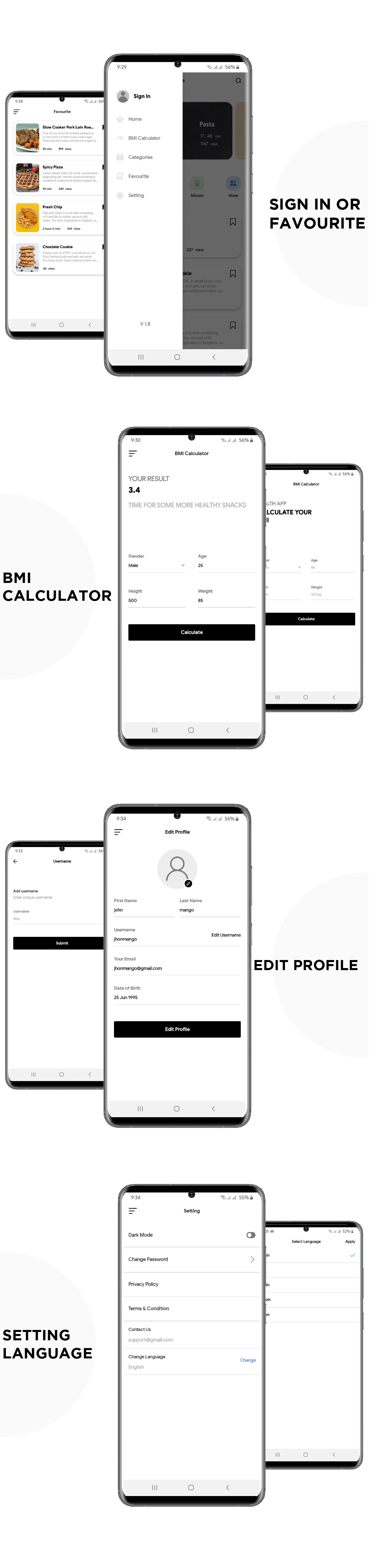 Yummy - Food Recipe Native IOS App With Admin Panel - 4