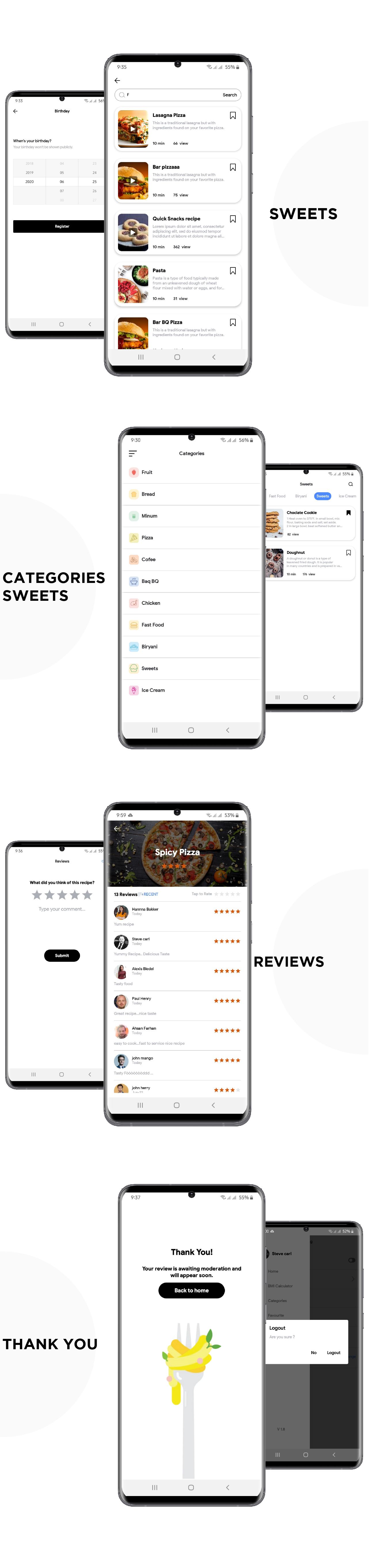 Yummy - Food Recipe Native IOS App With Admin Panel - 5