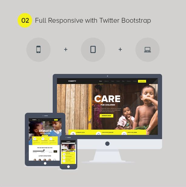 Charity WordPress Theme - 2