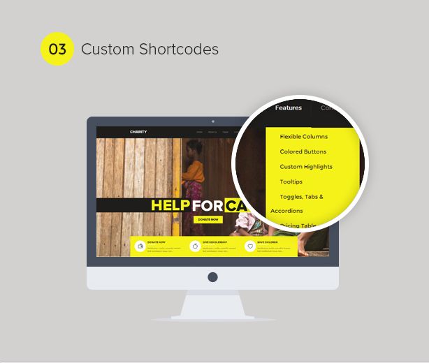 Charity WordPress Theme - 3