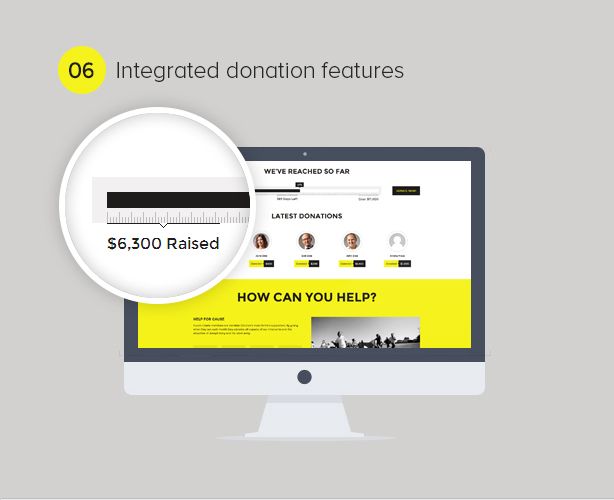 Charity WordPress Theme - 6