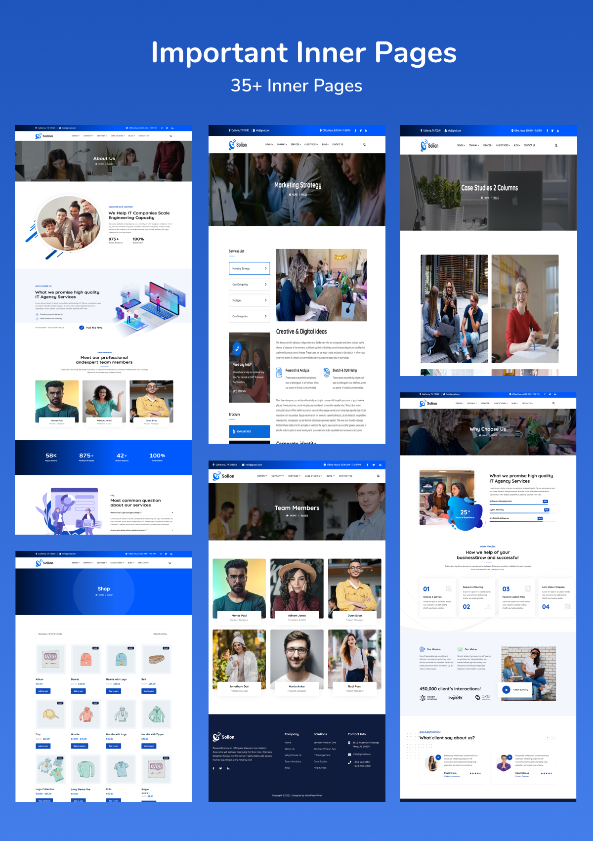 Solion - Software, Technology & IT Solutions WordPress Theme 4