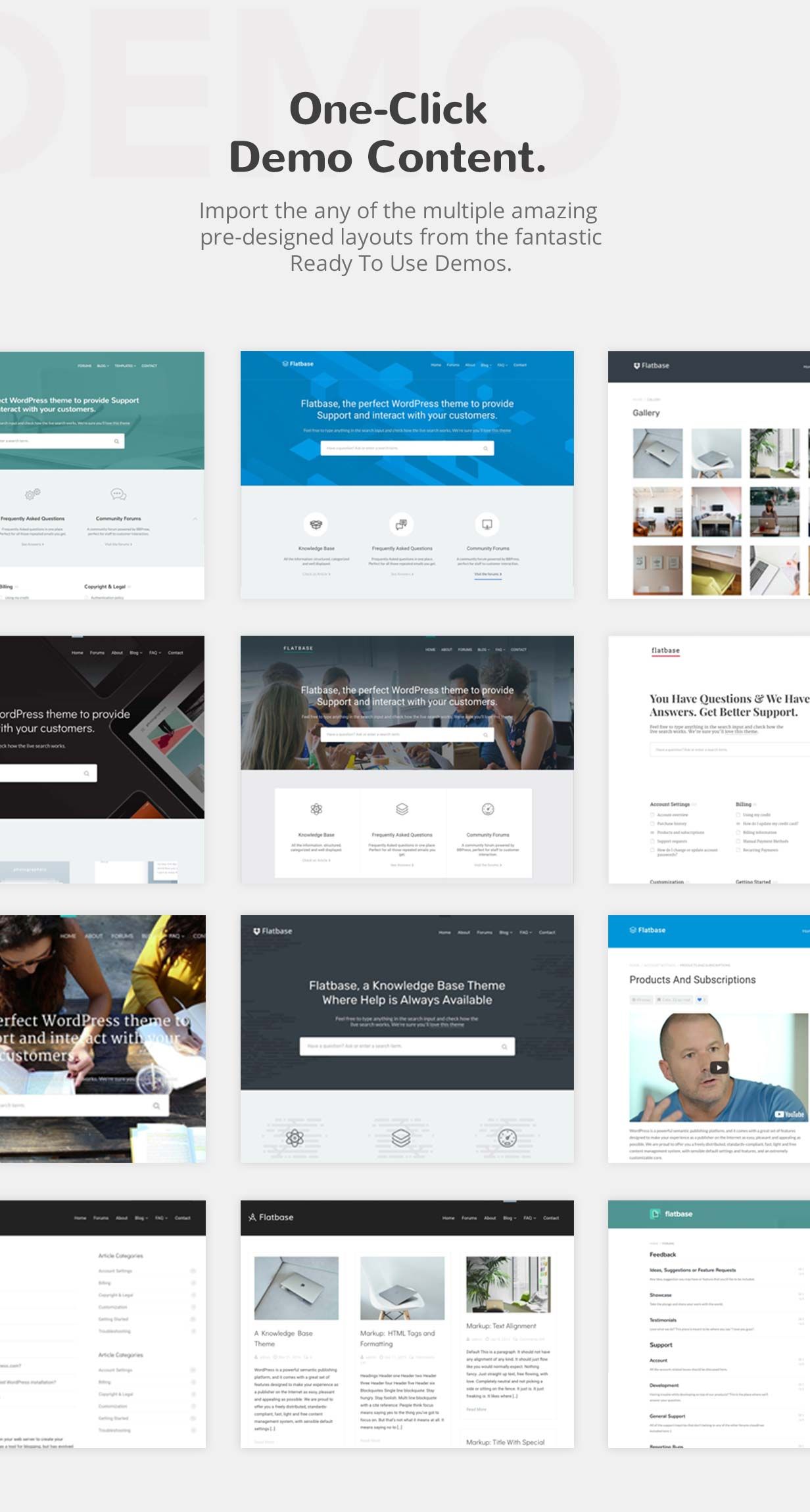 Flatbase - A responsive Knowledge Base/Wiki Theme - 2