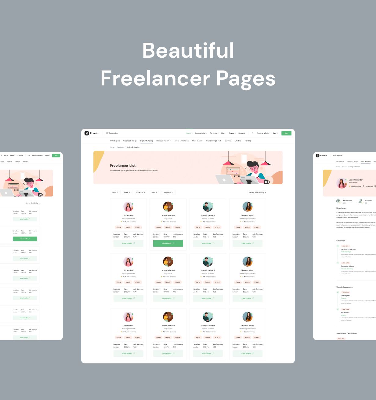 Freeio - Freelance Marketplace WordPress Theme - 10