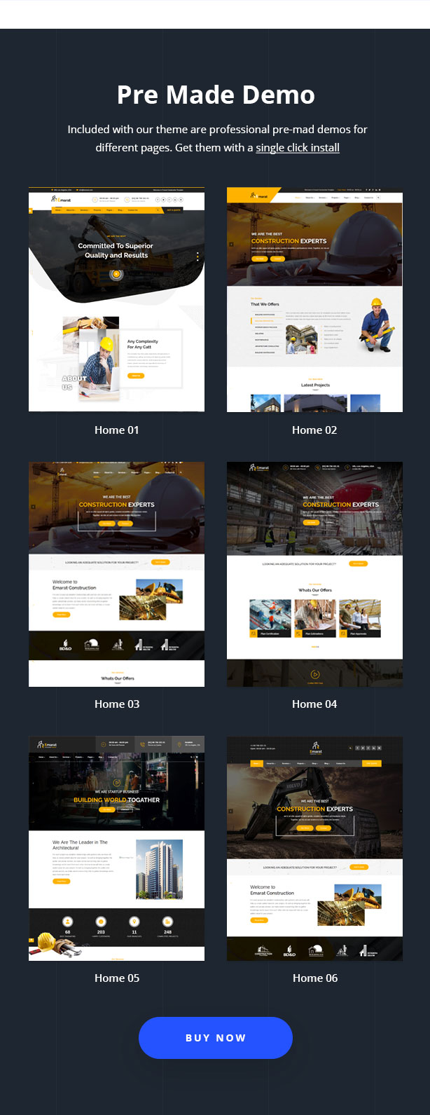 Emarat - Construction WordPress Theme - 6