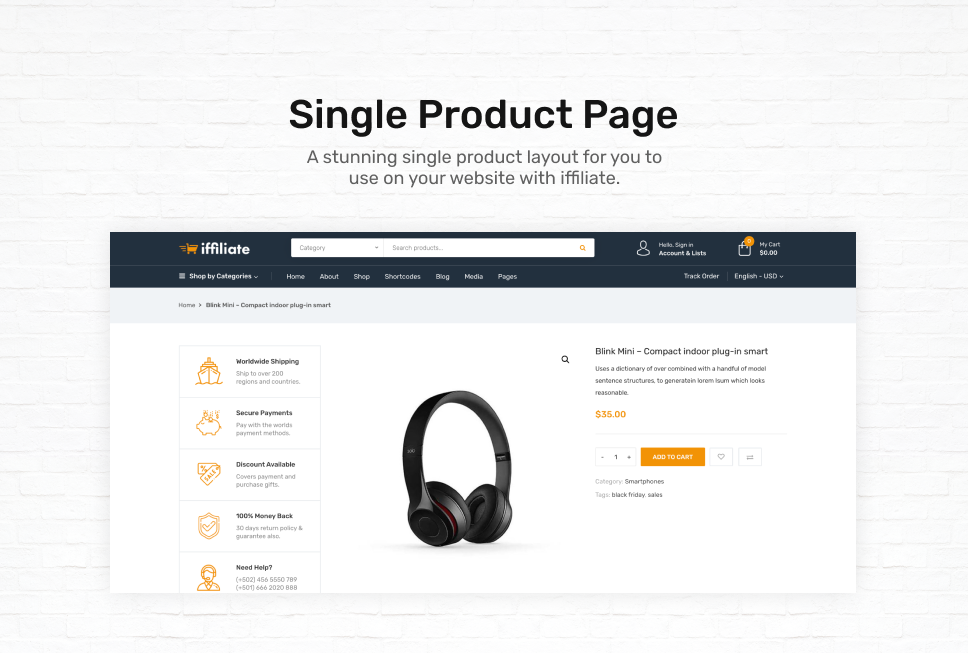 iffiliate - WooCommerce Amazon Affiliates Theme - 4
