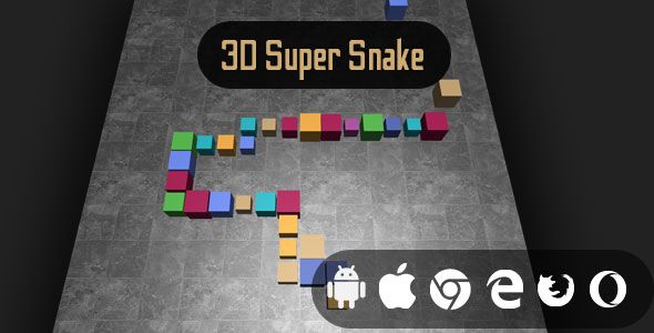 3D Super Snake - Classic Hyper Casual Game    Games