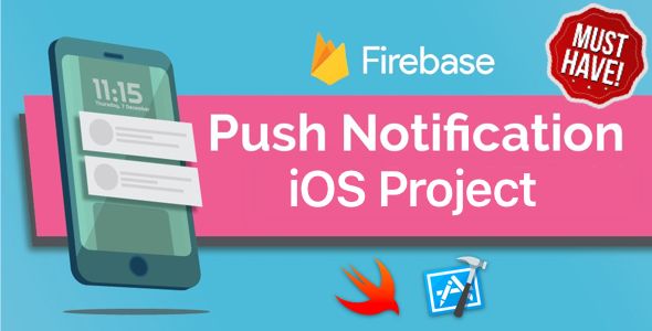 [Addon] - Firebase Push Notifications iOS iOS  Mobile Templates