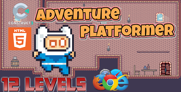 Adventure Platform- HTML5 Mobile Game