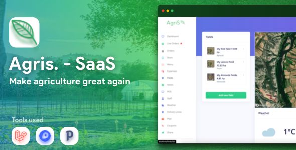 Agris - SaaS platform script for agriculture    Shopping Carts