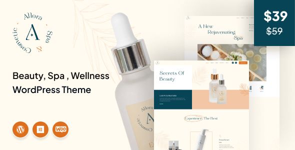 Allora - Beauty Spa & Cosmetic WordPress Theme image