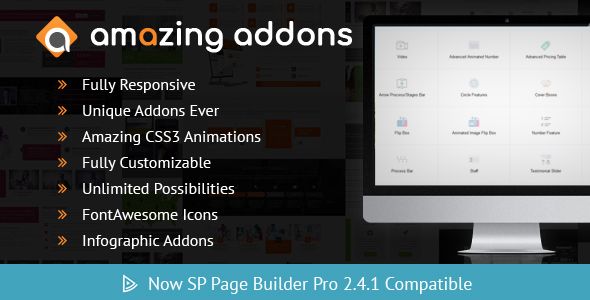 Amazing Addons For SP Page Builder Joomla, Plugins Add Ons  