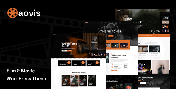 Aovis - Booking Movie WordPress Theme    