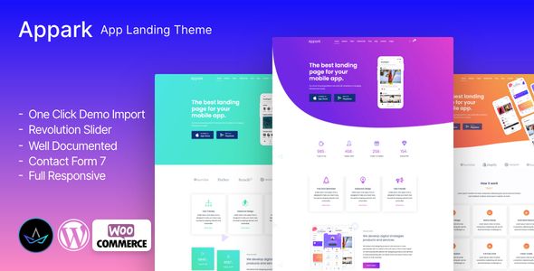 Appark – App Landing Page