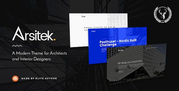 Arsitek | A Modern Theme for Architects and Interior Designers WordPress Creative, Portfolio  