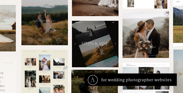 Artale | Wedding Photography WordPress    