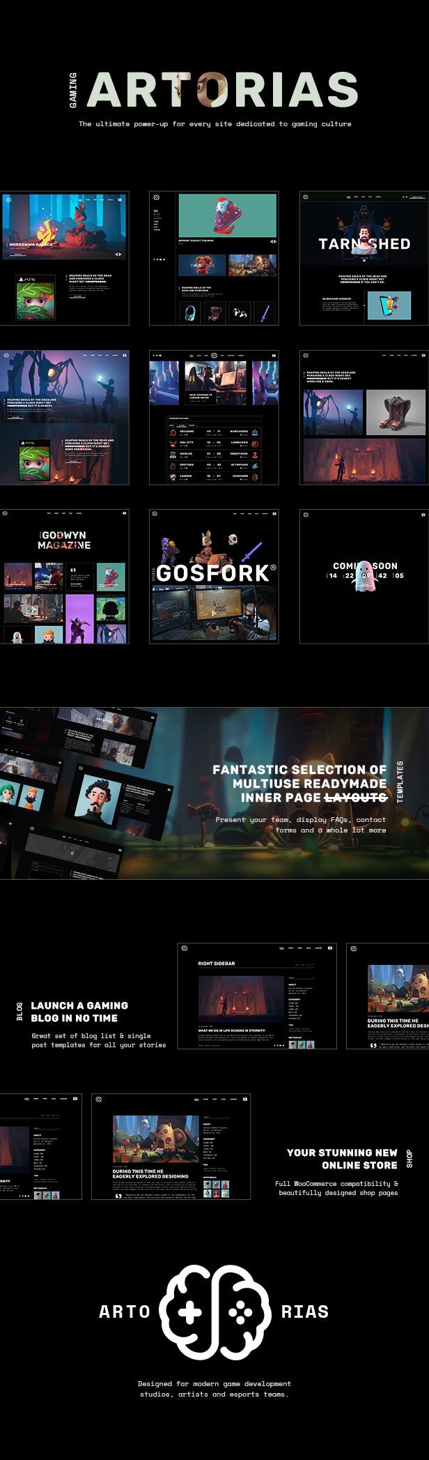 Artorias - Gaming and Esports Theme - 2