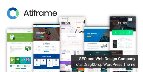 Atiframe - SEO and Web Design Company WordPress Theme    