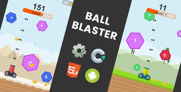 Ball Blaster - HTML5 Game | Construct 2 + Construct 3    Games