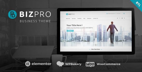 BizPro - Business Theme + RTL    